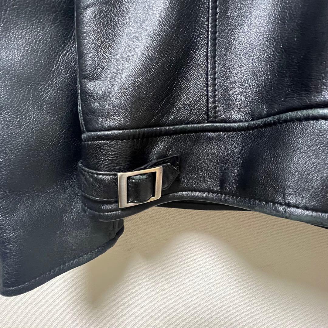 【美品】COVERNAT 本革 シープスキン レザージャケット L ライダース