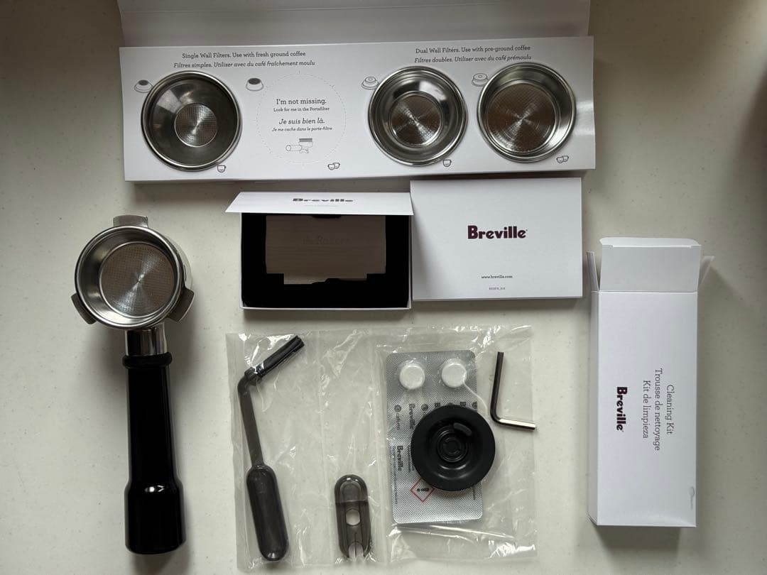 美品 breville BES876 エスプレッソマシン日本100v使用可