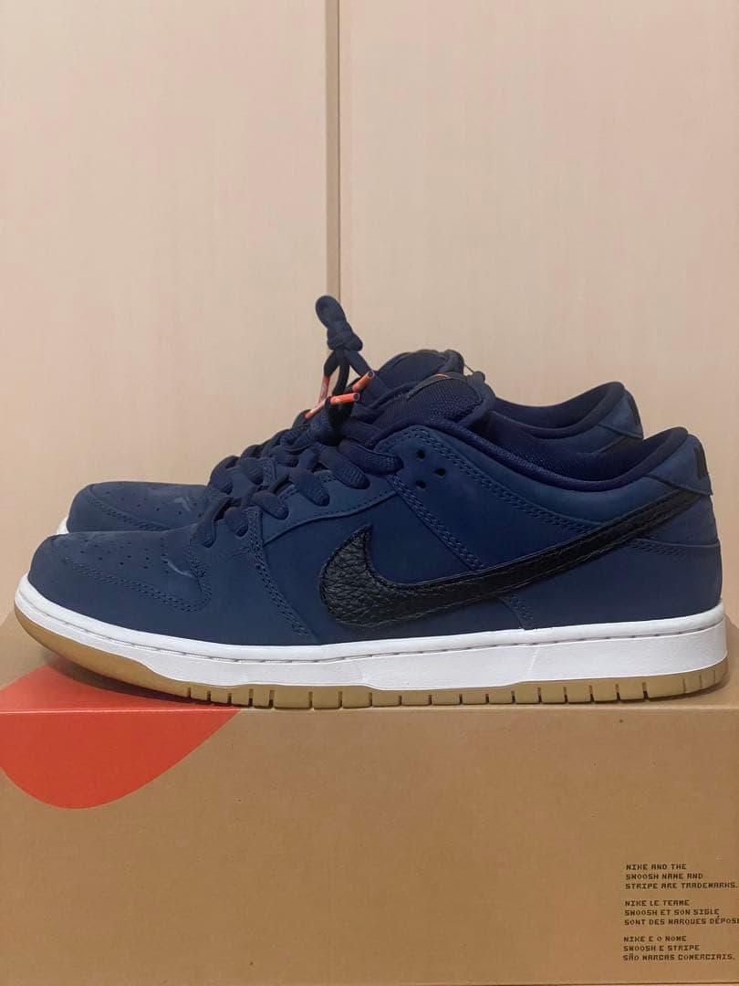 靴 NIKE SB DUNK LOW ORANGE LABEL OBSIDIAN