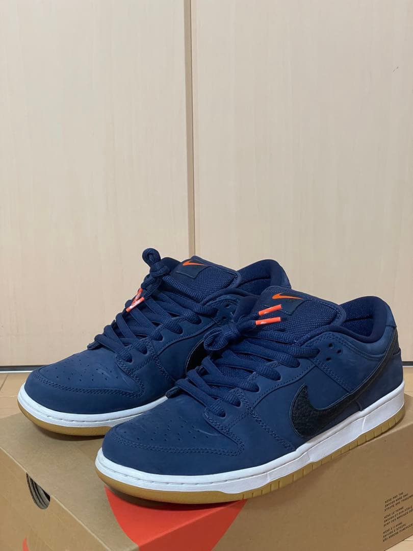 靴 NIKE SB DUNK LOW ORANGE LABEL OBSIDIAN