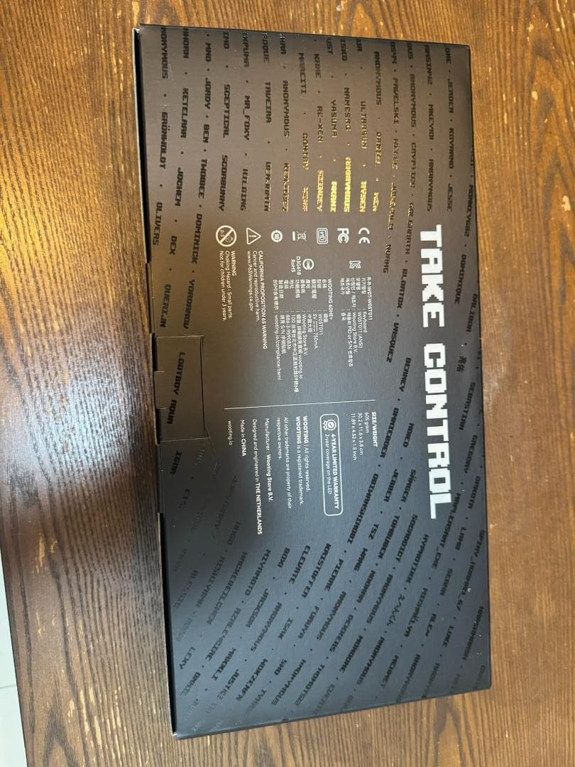 Wooting 60HE+ US配列 ラピッドトリガー