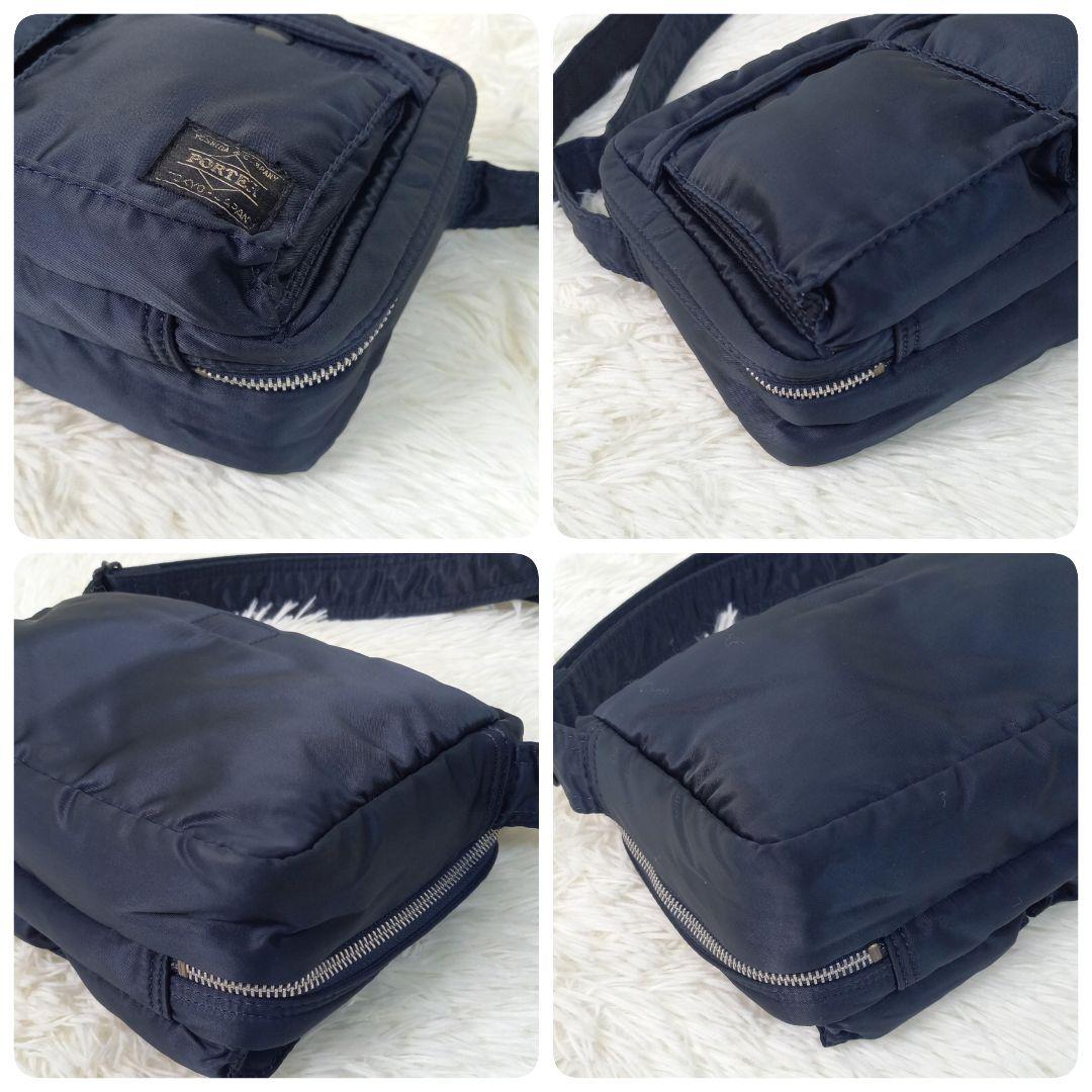 希少品✨ポーター タンカー ショルダーバッグ 斜め掛け アイアンブルー ネイビー