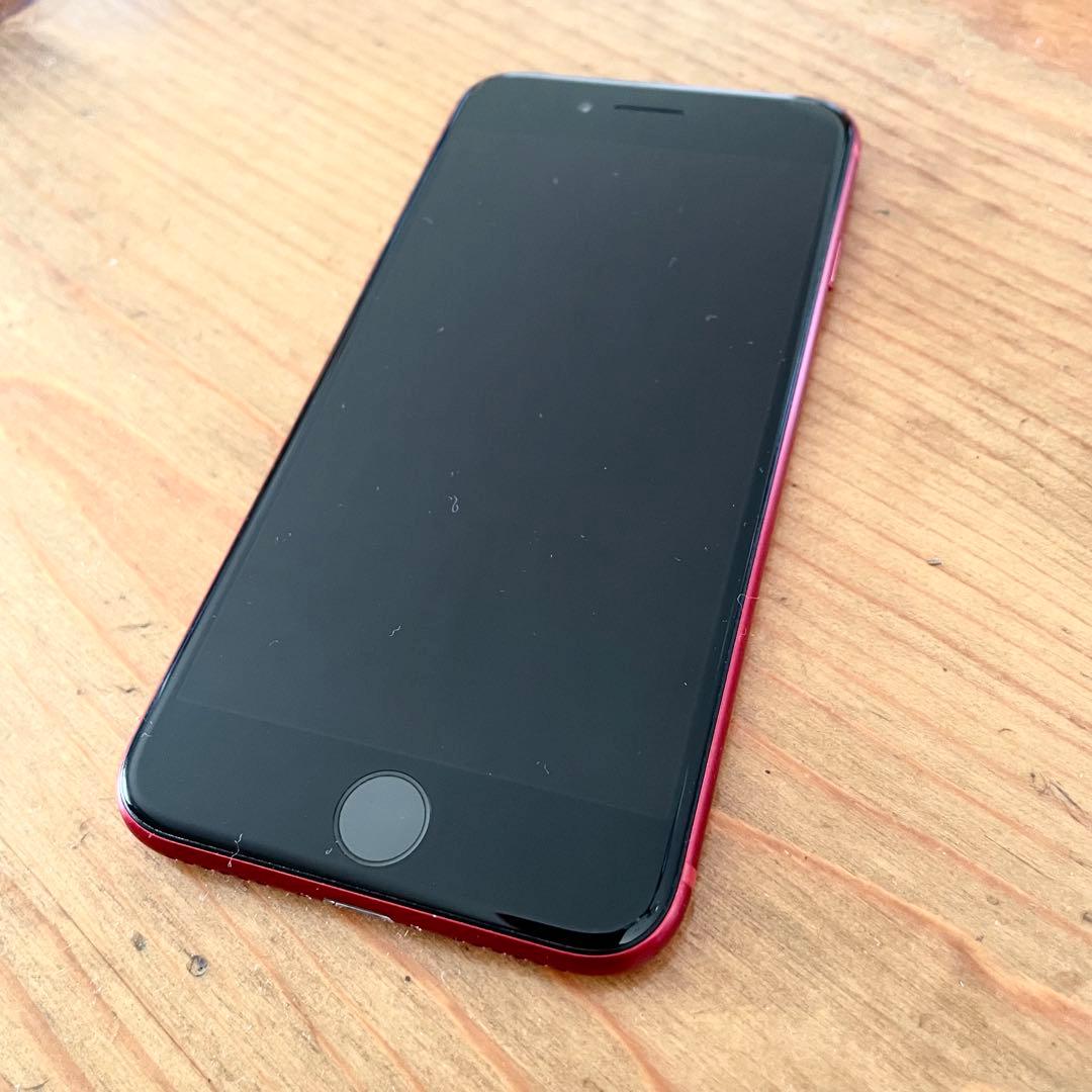iPhone8 PRODUCT RED SIMフリー 64GB (^^)