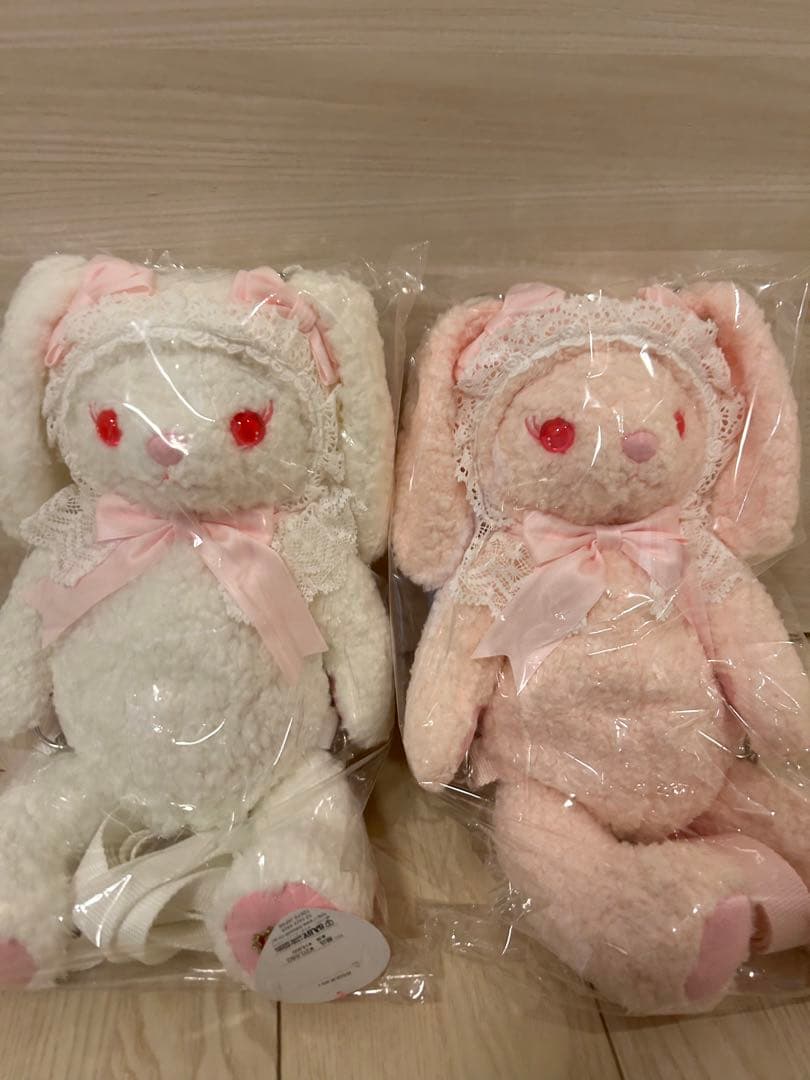 【新品未開封】 うさくみゃリュック　白ピンク　うさくみゃリュックミニ