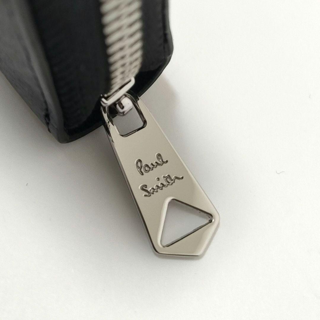 【新品未使用品】ポールスミス　長財布　ラウンドジップ　マルチストライプ　箱付き