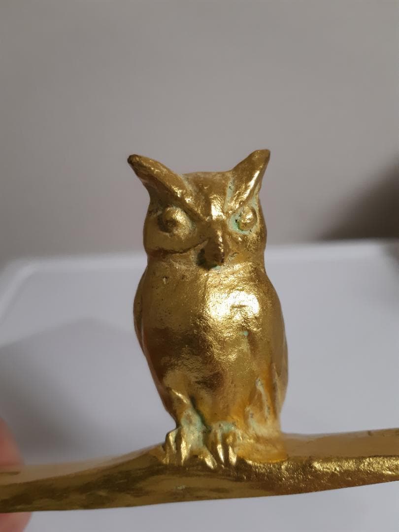 ふくろうの文鎮(2種)