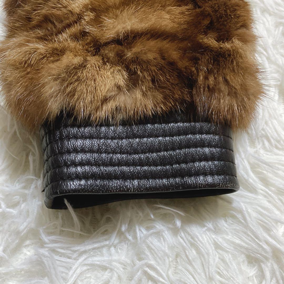 最高級⭐️ピエールカルダン　ラムレザージャケット　セーブル　シングルライダース