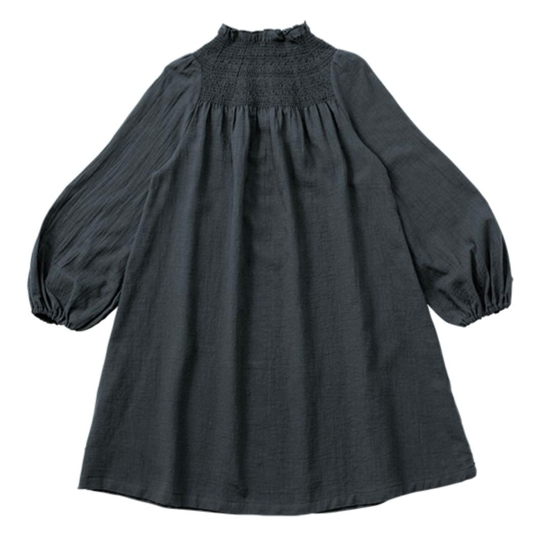 【マールマール】シャーリングワンピース【70-90cm】