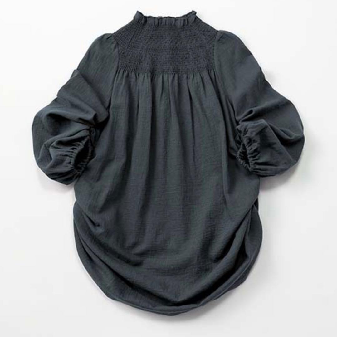 【マールマール】シャーリングワンピース【70-90cm】