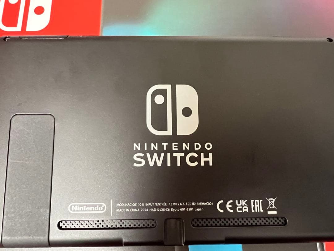 2024年製 バッテリー強化版 Nintendo Switch 本体