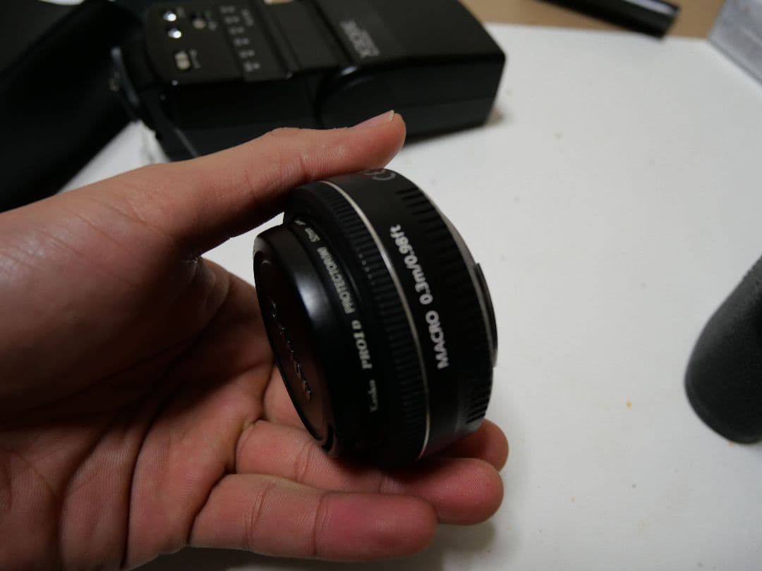 Canon EOS 5D Mark II 本体と40mm