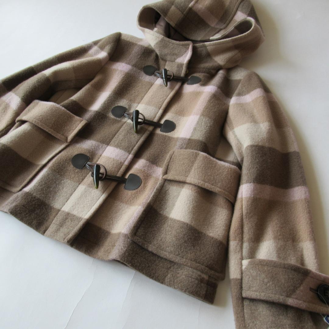 ブルーレーベルクレストブリッジ 新品 ショート ダッフルコート 36