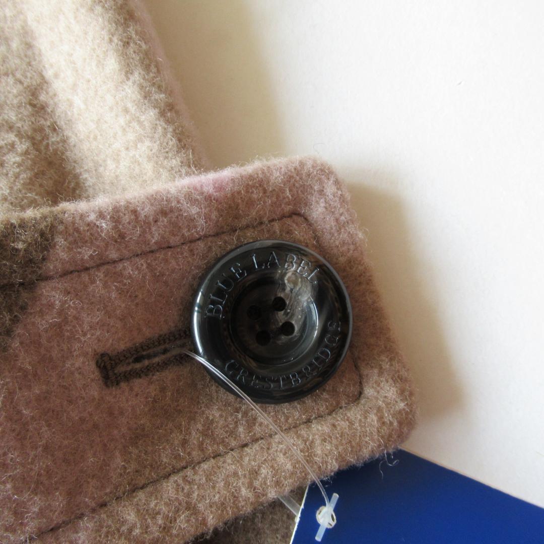 ブルーレーベルクレストブリッジ 新品 ショート ダッフルコート 36