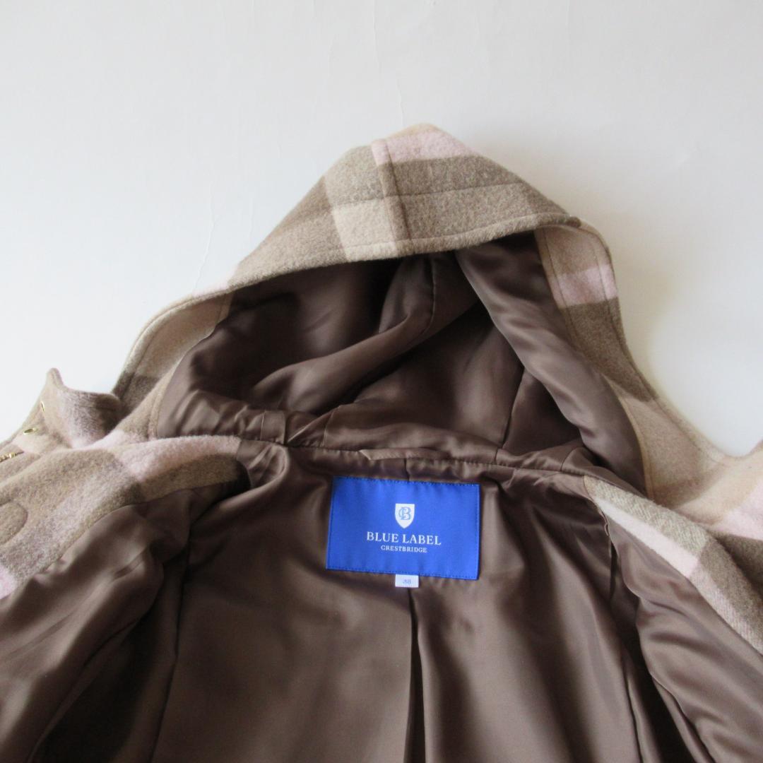 ブルーレーベルクレストブリッジ 新品 ショート ダッフルコート 36