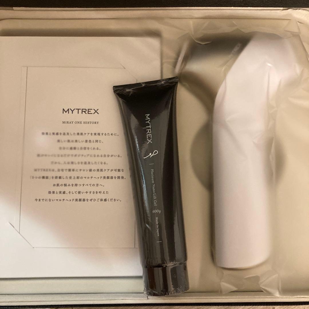 新品未使用 MYTREX MiRAY ONE ホワイト 専用ジェル付き