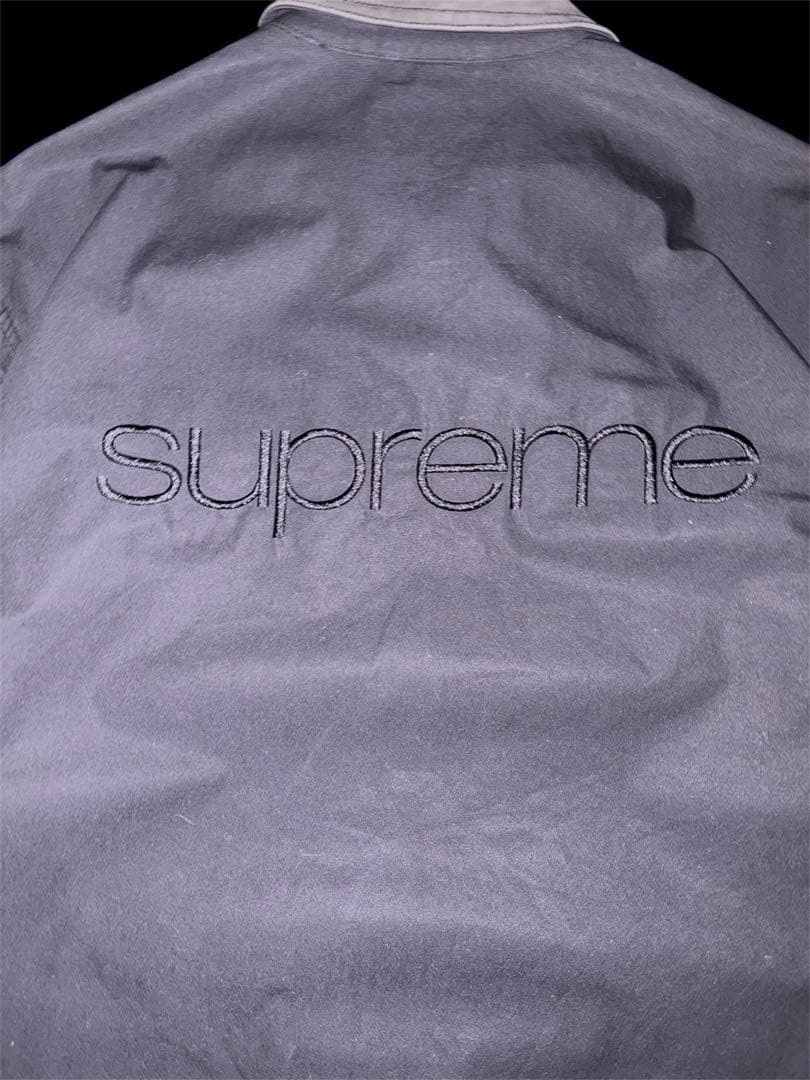 supreme leather collar utility jacket 短丈