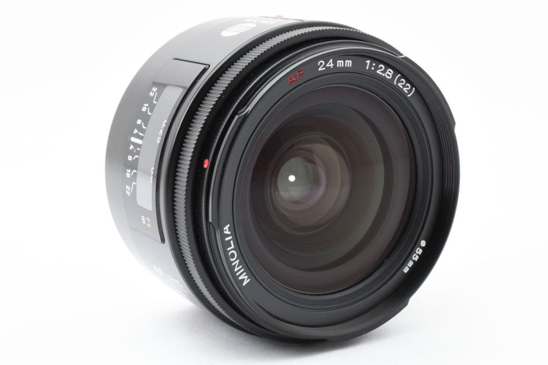 美品 MINOLTA AF 24mm F2.8 SONY Aマウント F0154
