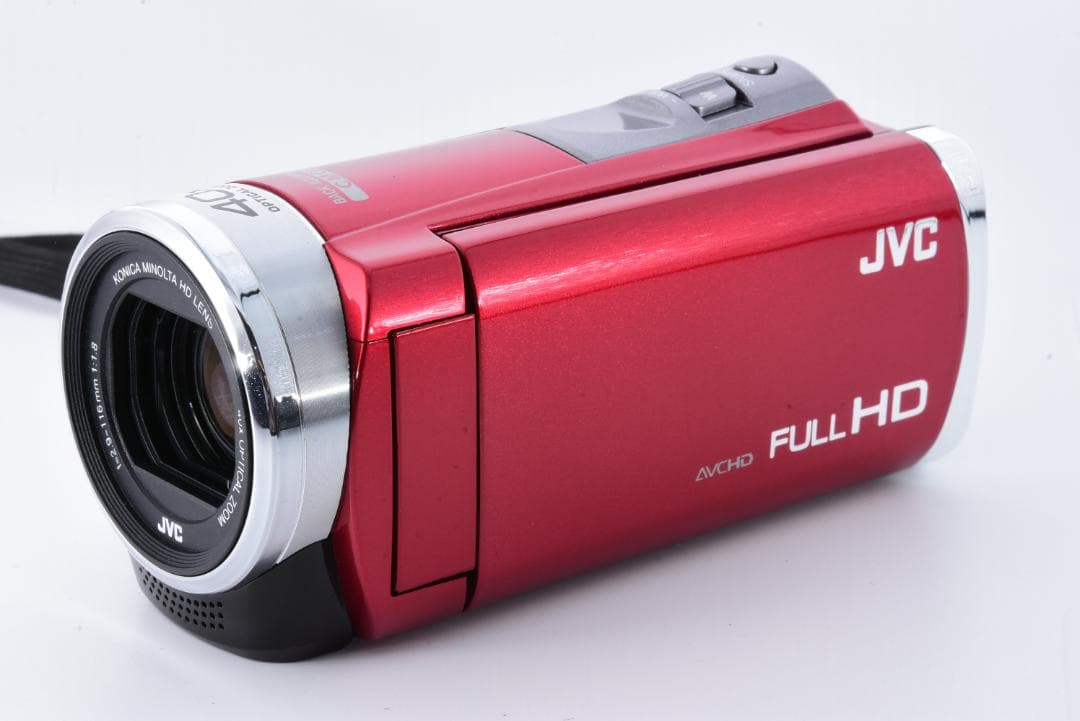 美品★ＪＶＣケンウッド デジタルハイビジョンムービー レッドGZ-E600-R