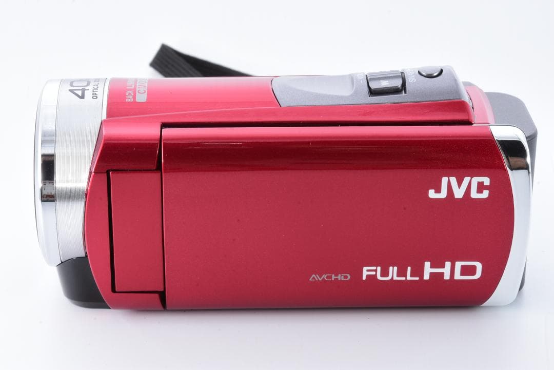 美品★ＪＶＣケンウッド デジタルハイビジョンムービー レッドGZ-E600-R