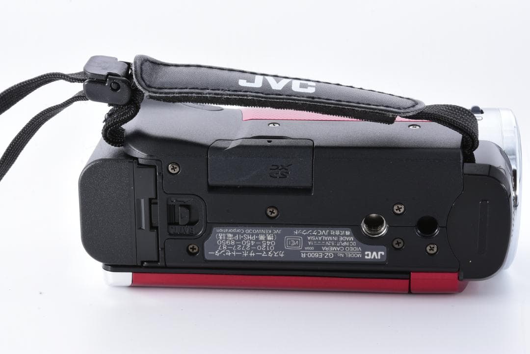 美品★ＪＶＣケンウッド デジタルハイビジョンムービー レッドGZ-E600-R