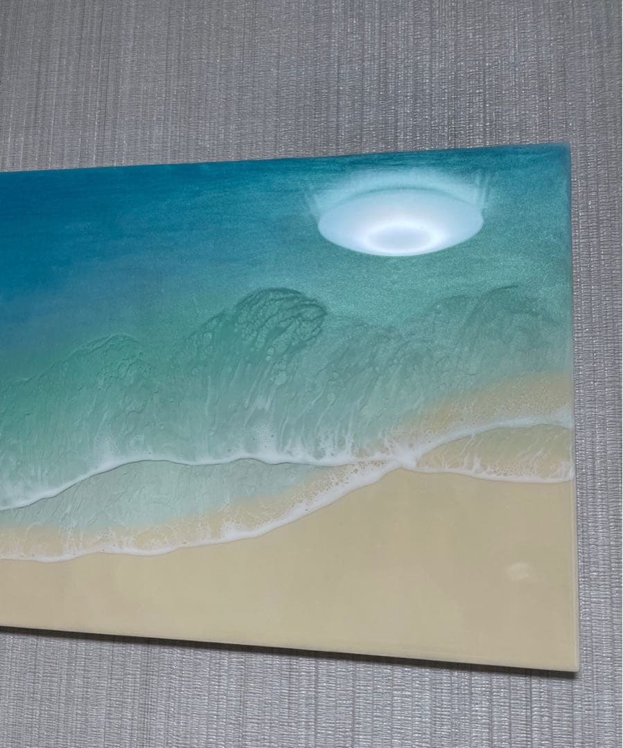 レジンアート　海