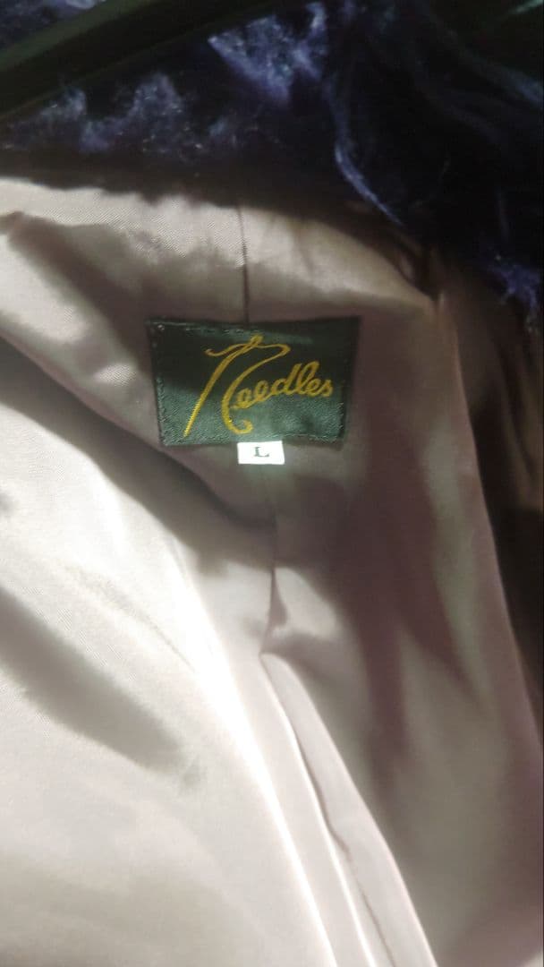 ニードルズ　ACRYLIC FUR BLURRED DOTコート　Lサイズ