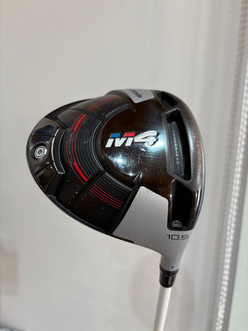 TaylorMade M4 ドライバー 10.5度　Sシャフト　ベッドカバー付
