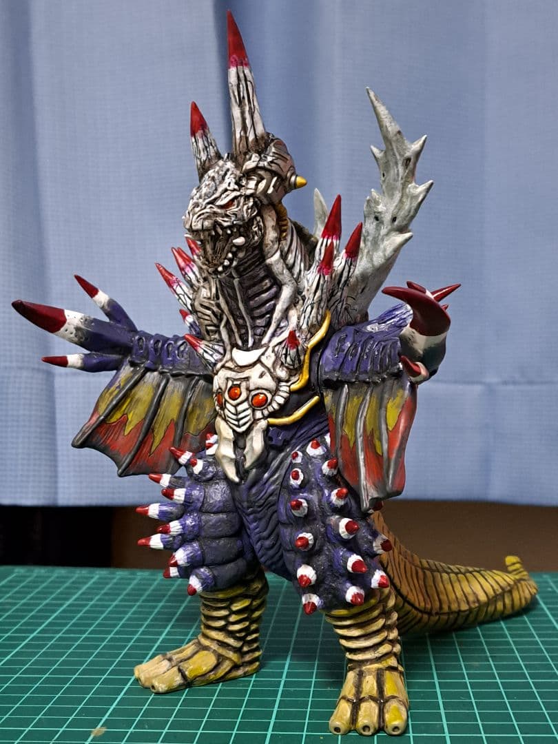 1*0様 ウルトラ怪獣DXソフビシリーズ デストルドス 改造リペイント完成品
