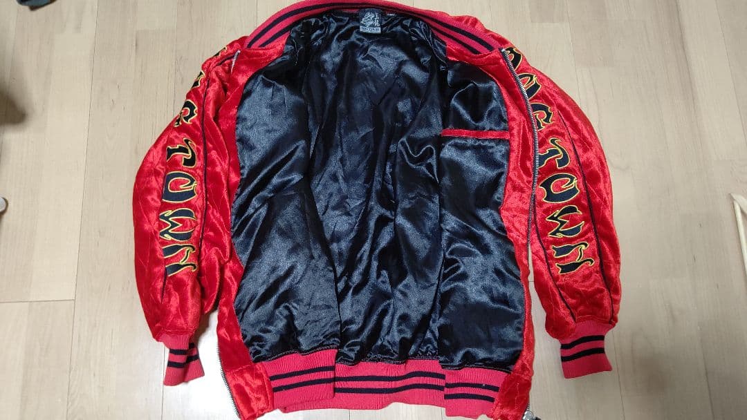 美品 DOGTOWN スカジャン ベロア SIZE XL