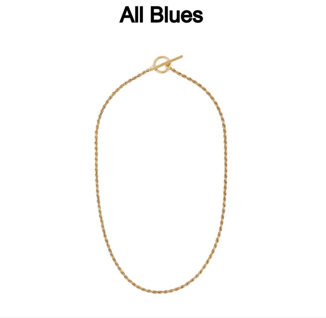 アクセサリー All Blues Rope Necklace 42cm