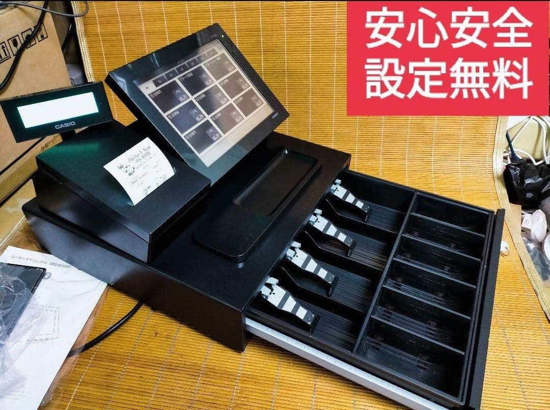 カシオレジスター　VXタッチ操作　設定無料　Android　12024