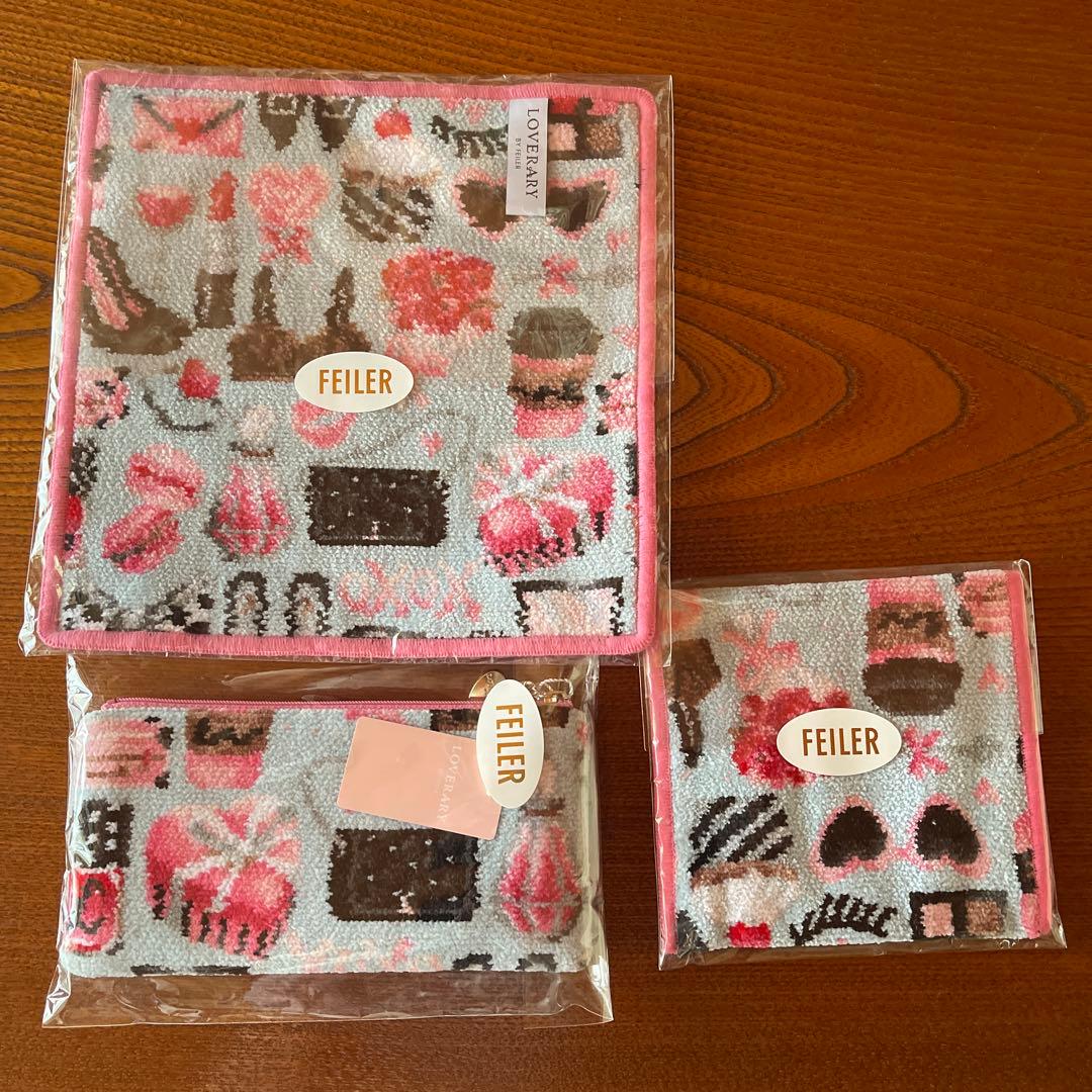 フェイラー　ハンカチ他3点セット