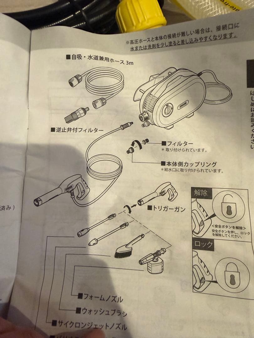 美品　KARCHER JTK 高圧洗浄機 本体　大掃除　カーウォッシュ