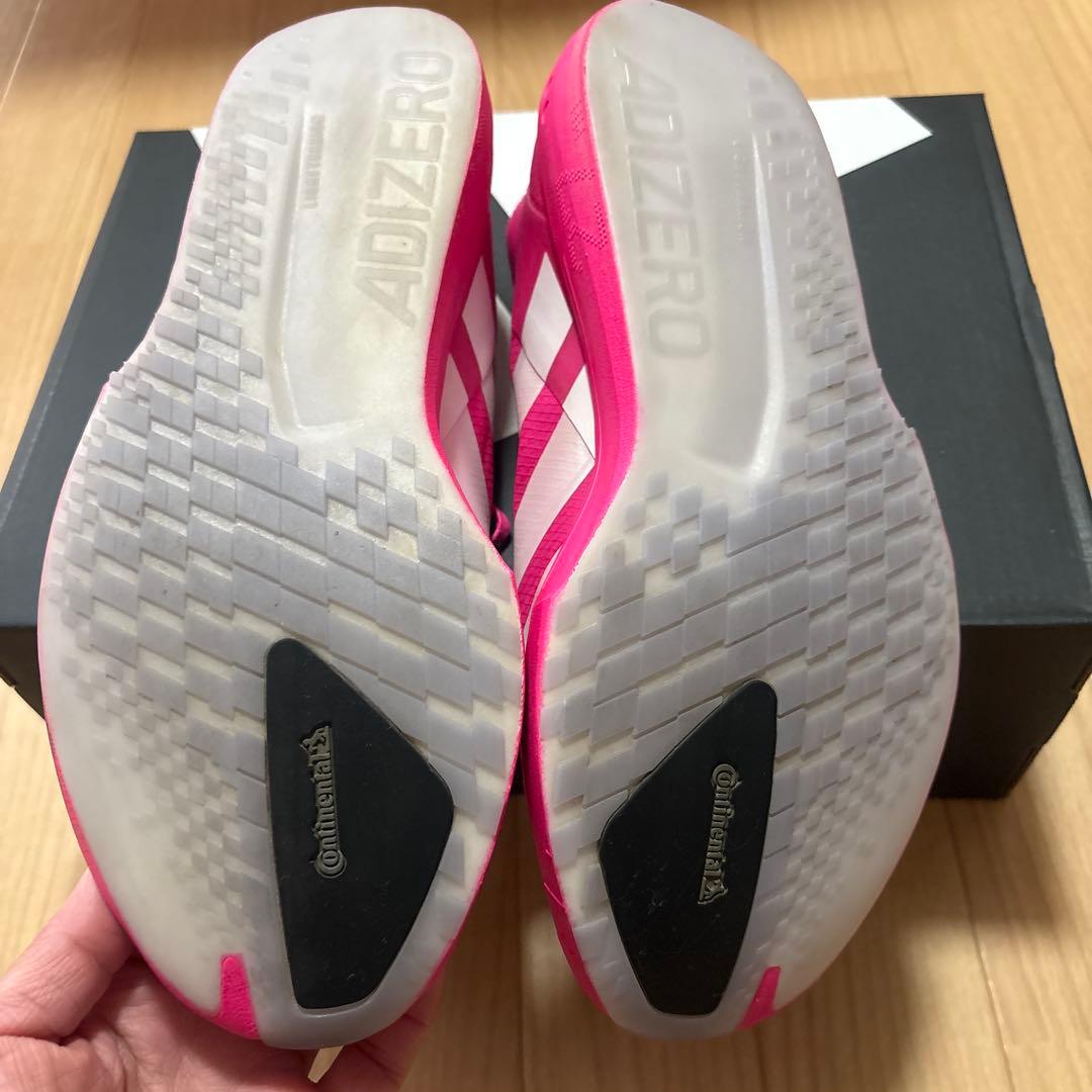 アディゼロ9 ADIZERO JAPAN 9M ピンクカラー　27cm