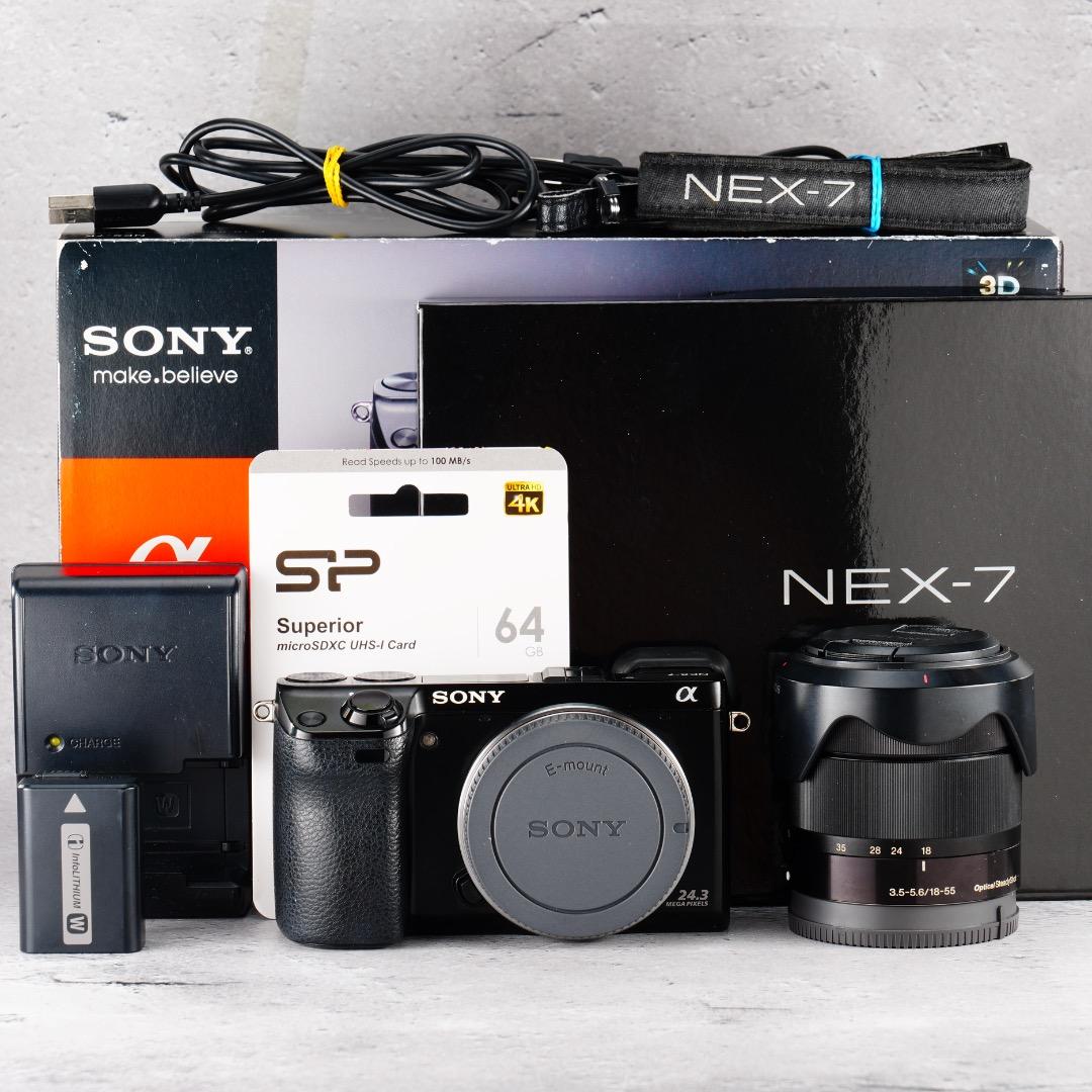 Sony NEX-7 ズームレンズキット APS-C 高画質 ミラーレス