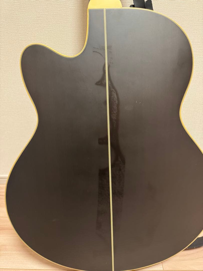 Ibanez AEL12E-RTK エレアコ ブラック ハードケース付き