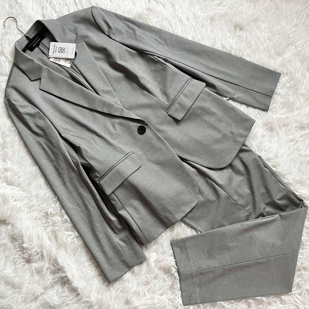 【タグ付き】　アンタイトル　パンツスーツ　23年製　定価47300円　サイズ4