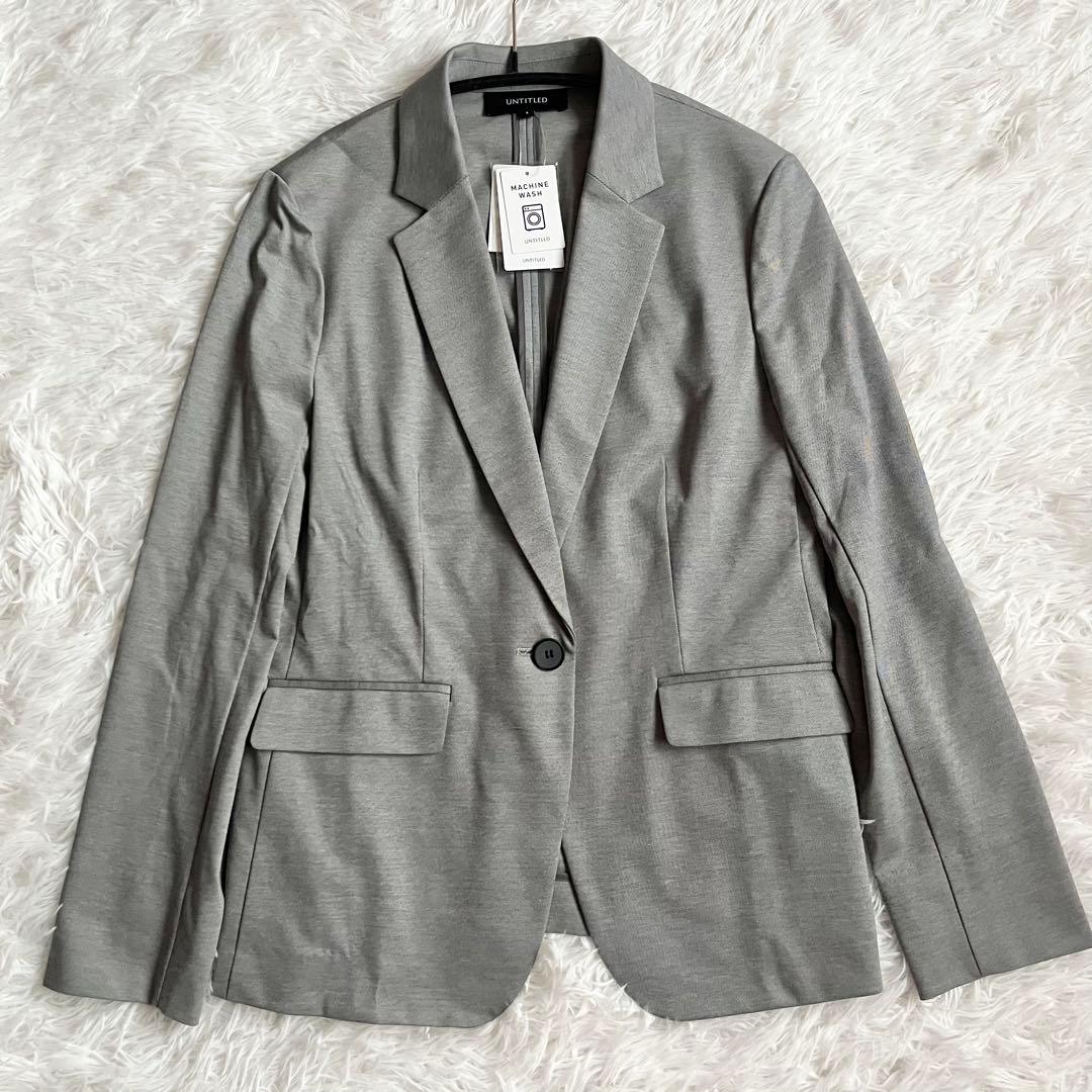 【タグ付き】　アンタイトル　パンツスーツ　23年製　定価47300円　サイズ4