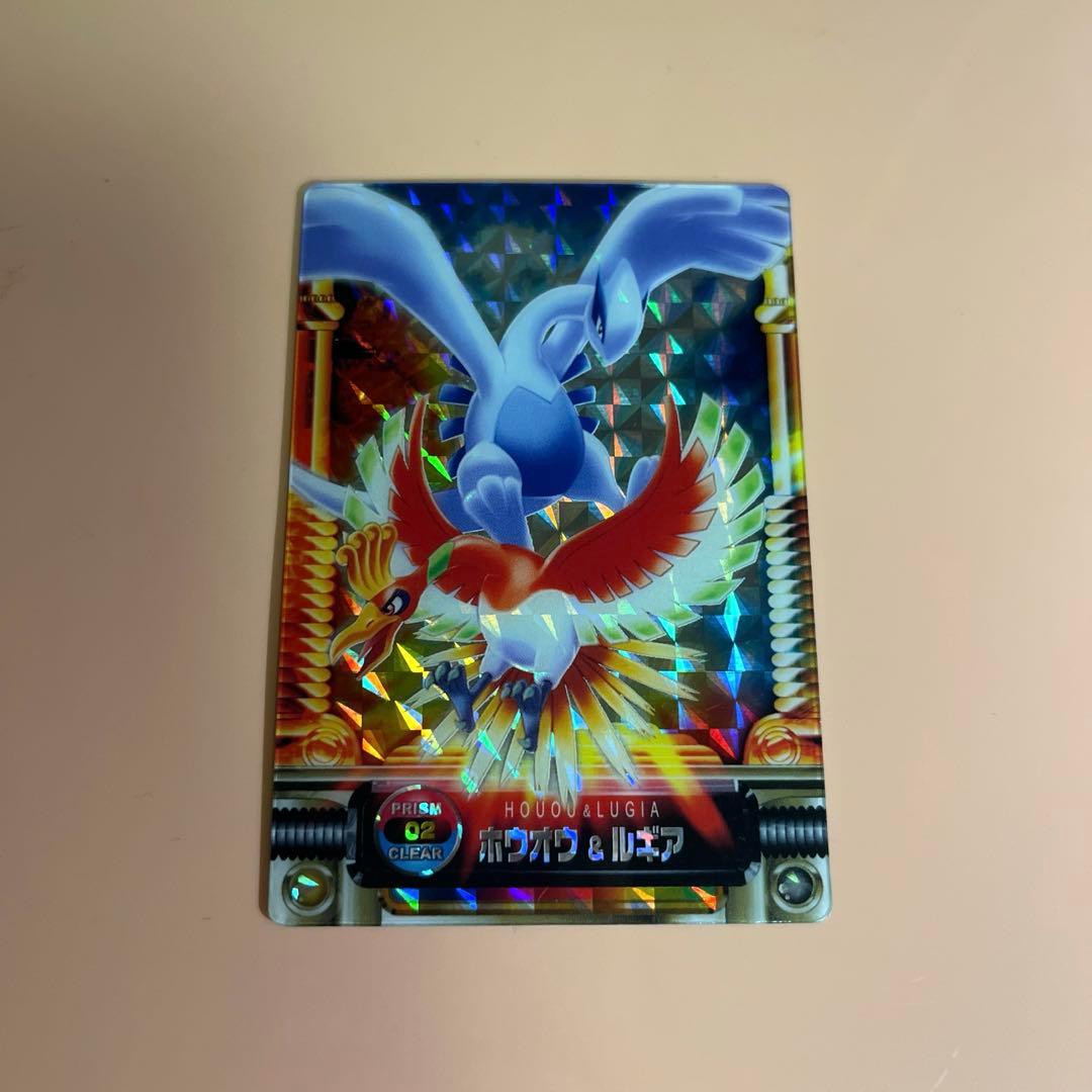 ポケモンずかんカード PRISM 02 CLEAR ホウオウ&ルギア