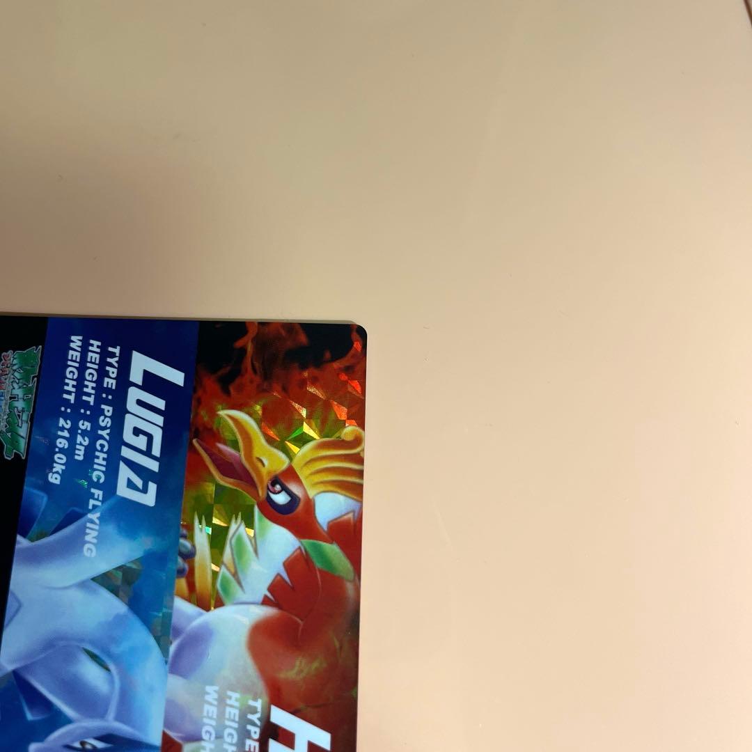 ポケモンずかんカード PRISM 02 CLEAR ホウオウ&ルギア