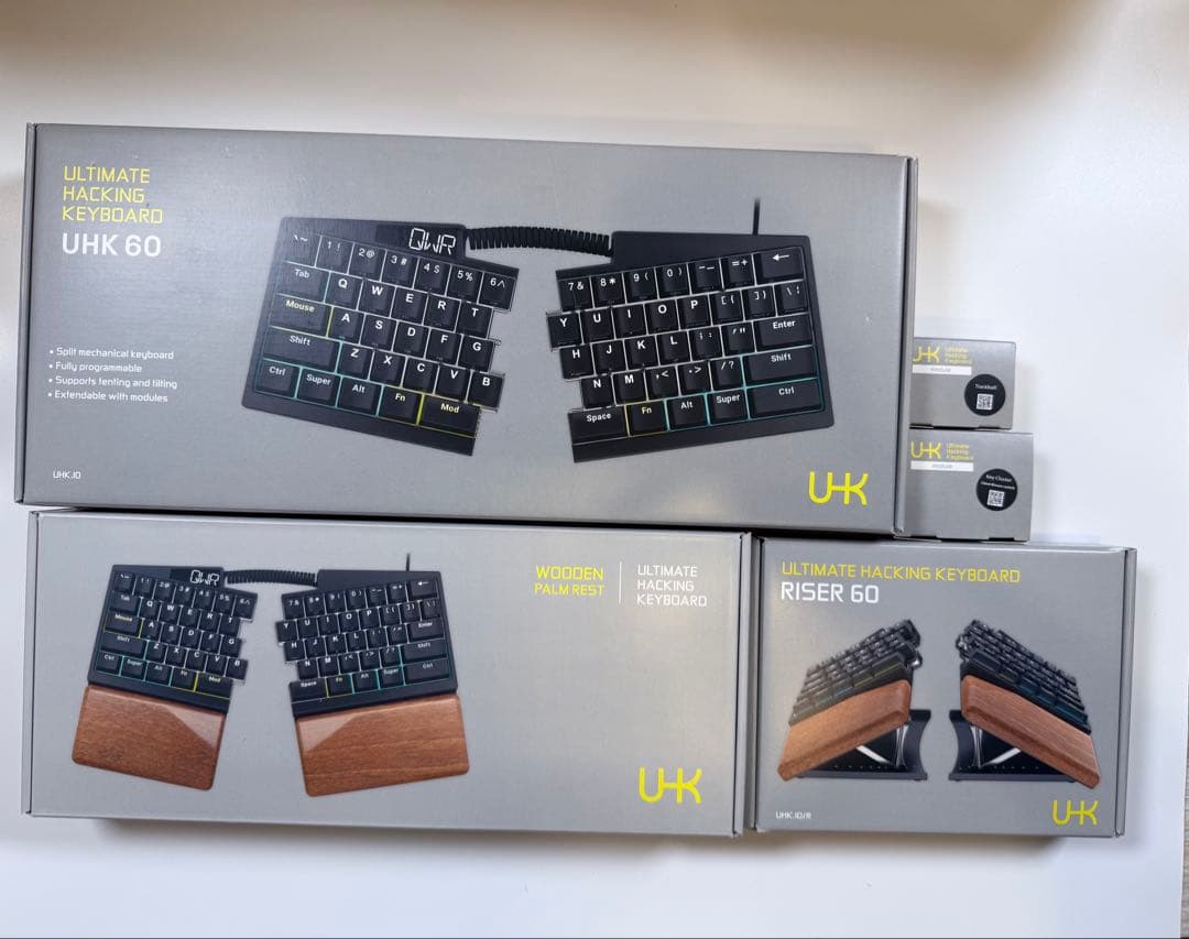 キーボード Ultimate Hacking Keyboard 60 v2