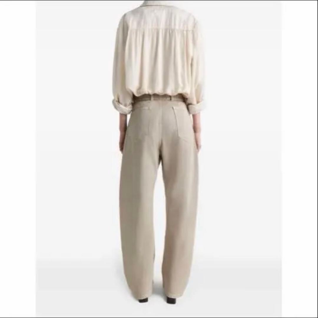 パンツ LEMAIRE twisted belted denim pants AW23