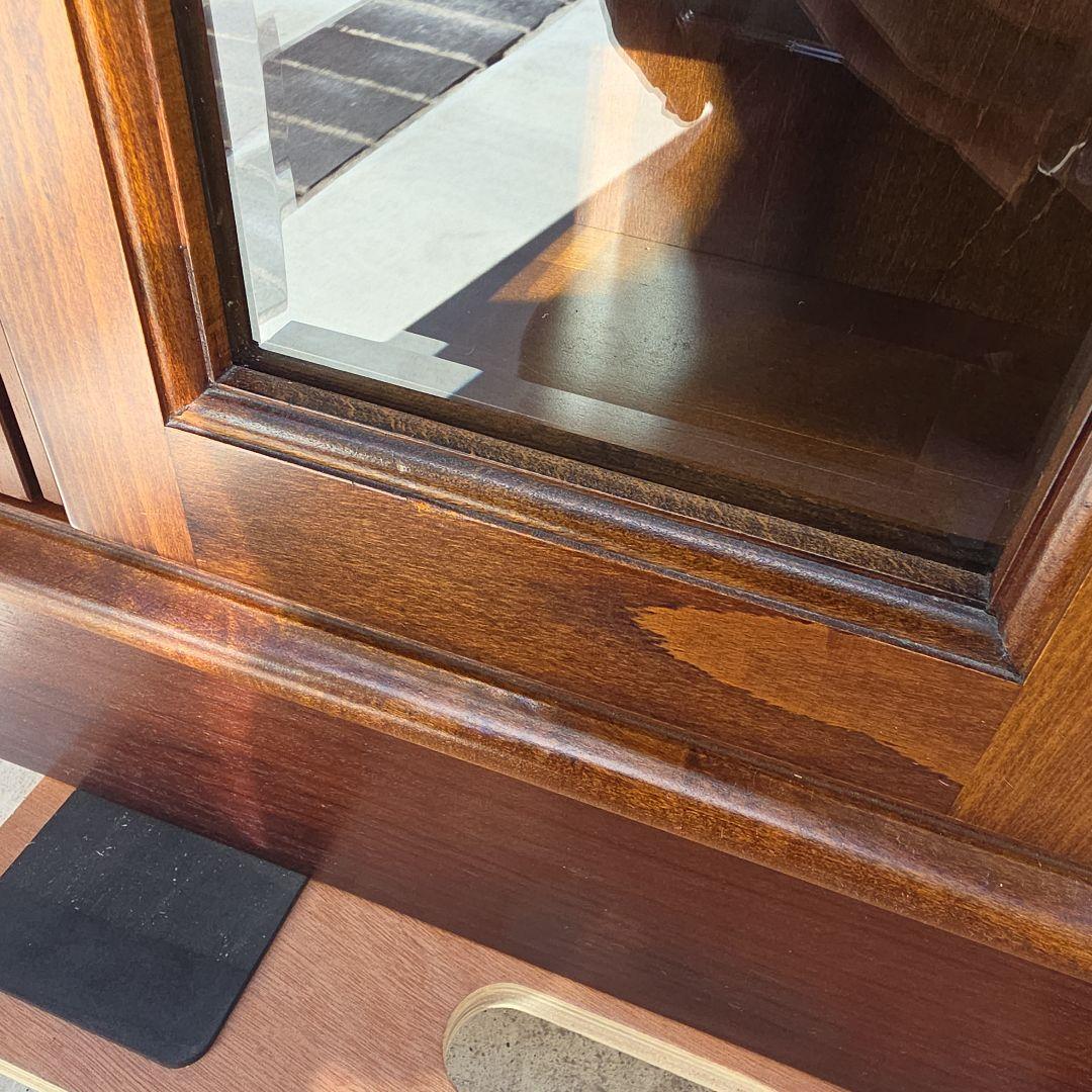 激レア カリモク コロニアル スライド式 本棚 サイドボード テレビ台