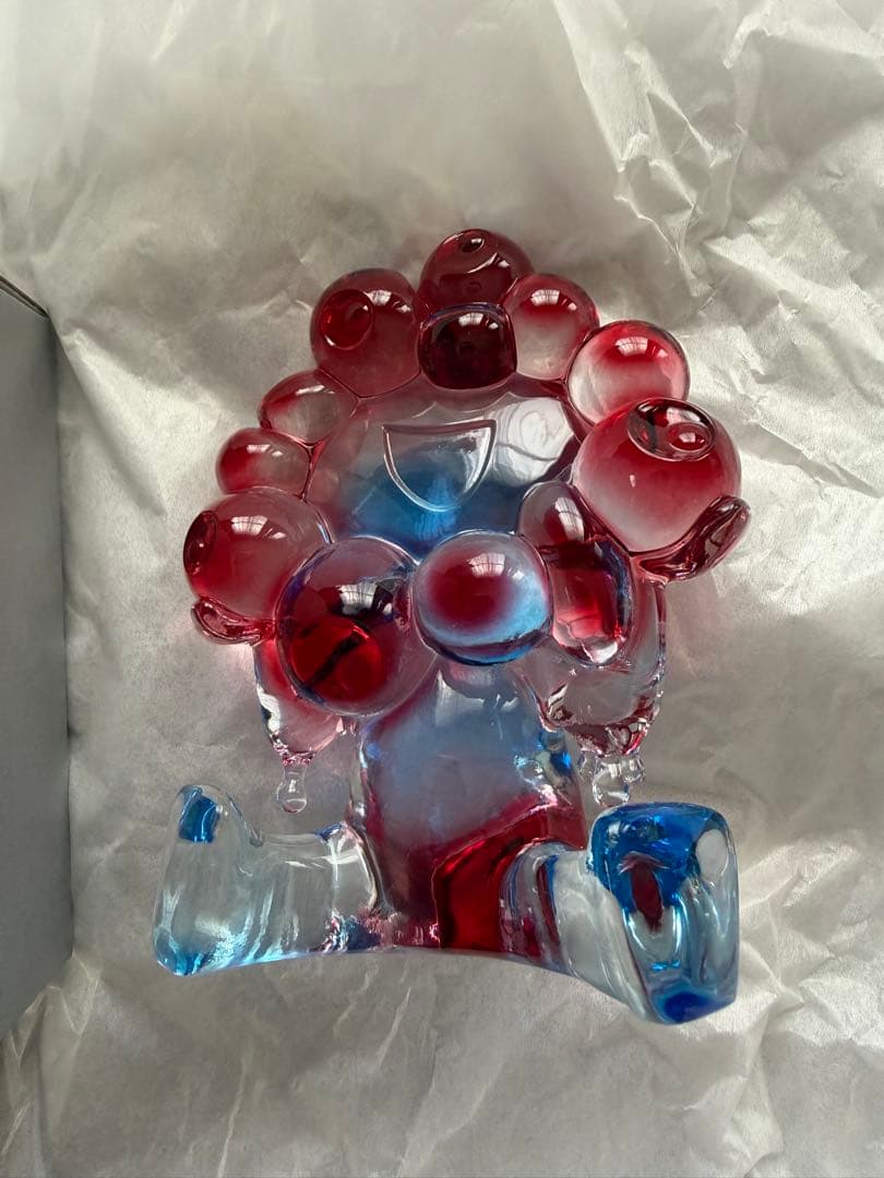 ミャクミャク　クリアフィギュア　レッド×ブルー EXPO2025 大阪関西万博