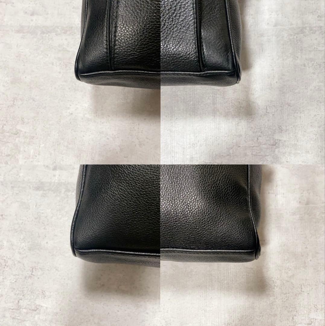 極美品✨ジョルジオアルマーニ トートバッグ 2way 大容量 A4収納 ブラック