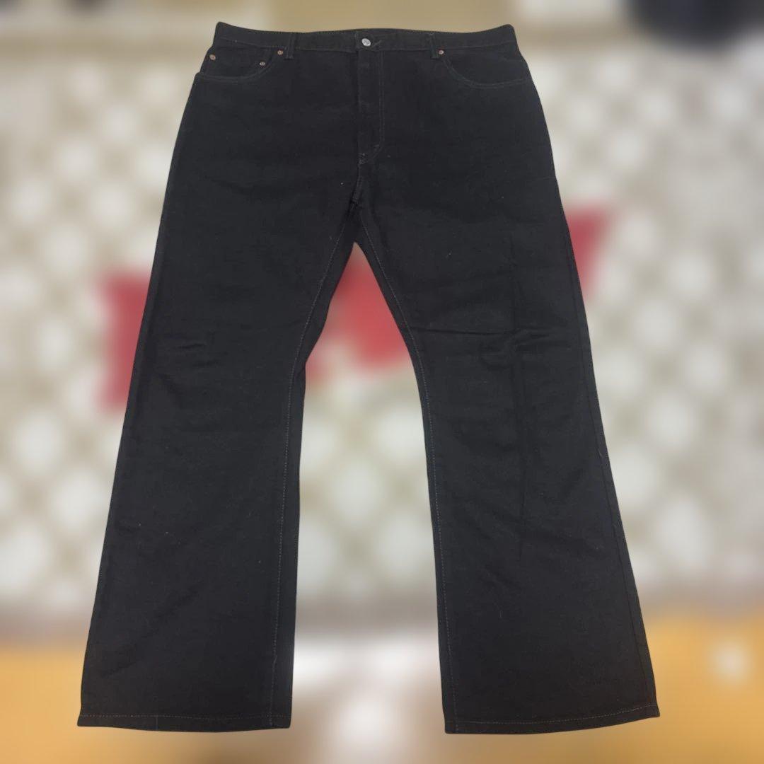 希少ビッグサイズLevi's 517 ブラック フレア デニム W42 L30
