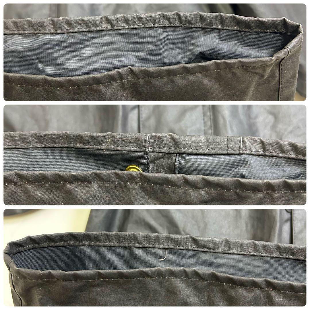 【00s】ミント BARBOUR TRANSPORT JACKET BLK 36