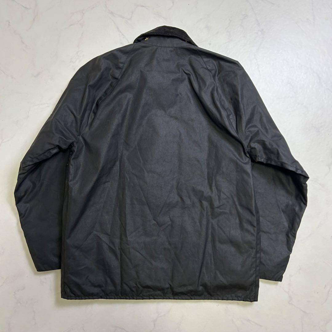 【00s】ミント BARBOUR TRANSPORT JACKET BLK 36