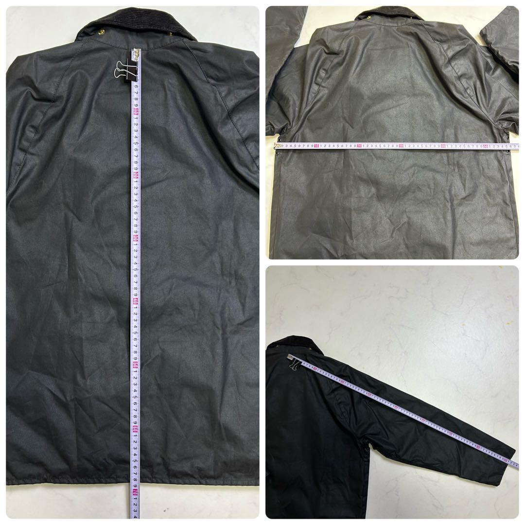 【00s】ミント BARBOUR TRANSPORT JACKET BLK 36