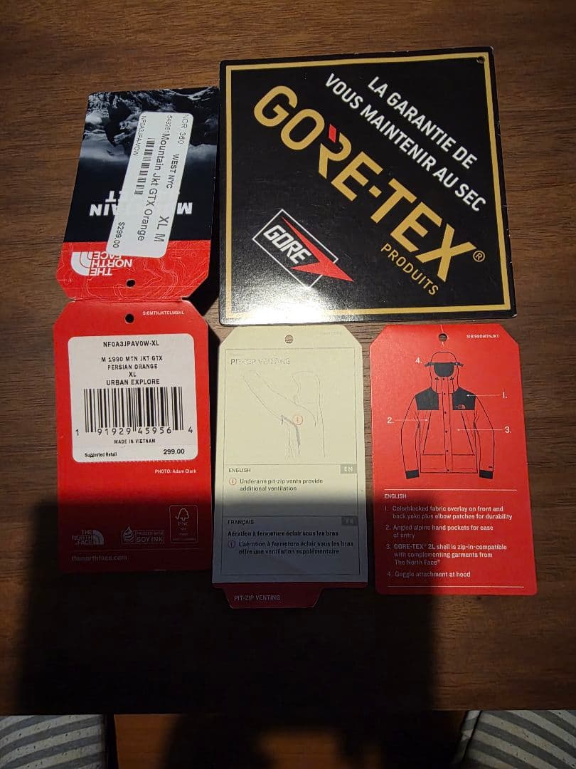 The North Face GORE-TEX USモデルXL